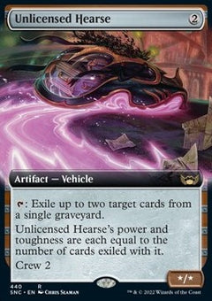 Unlicensed Hearse⁣ - Streets of New Capenna: Extras⁣ (Rare)⁣ [440]