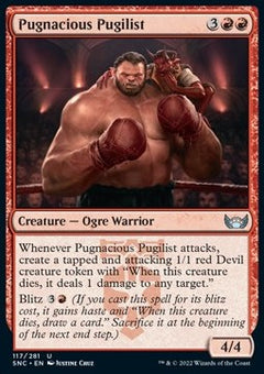 Pugnacious Pugilist⁣ - Streets of New Capenna⁣ (Uncommon)⁣ [117]