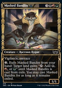 Masked Bandits (V.1)⁣ - Streets of New Capenna: Extras⁣ (Common)⁣ [319]