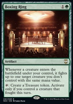 Boxing Ring⁣ - Commander: Streets of New Capenna⁣ (Rare)⁣ [91]