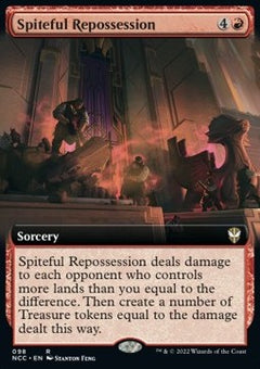 Spiteful Repossession⁣ - Commander: Streets of New Capenna: Extras⁣ (Rare)⁣ [98]