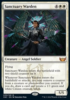 Sanctuary Warden⁣ - Streets of New Capenna⁣ (Mythic)⁣ [30]