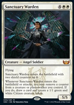 Sanctuary Warden⁣ - Streets of New Capenna⁣ (Mythic)⁣ [30]