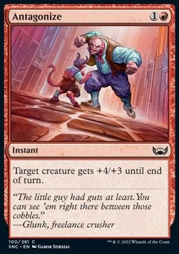 Antagonize⁣ - Streets of New Capenna⁣ (Common)⁣ [100]