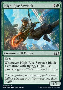 High-Rise Sawjack⁣ - Streets of New Capenna⁣ (Common)⁣ [150]