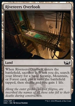 Riveteers Overlook⁣ - Streets of New Capenna⁣ (Common)⁣ [255]