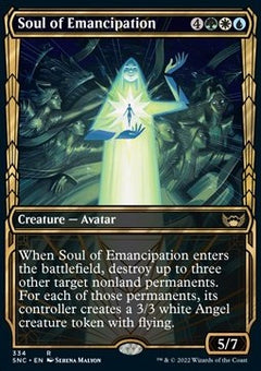 Soul of Emancipation (V.1)⁣ - Streets of New Capenna: Extras⁣ (Rare)⁣ [334]
