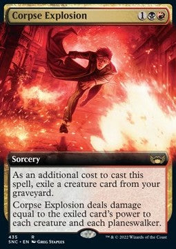 Corpse Explosion⁣ - Streets of New Capenna: Extras⁣ (Rare)⁣ [435]