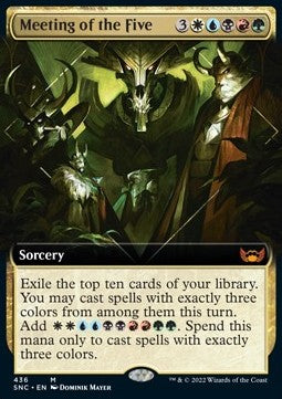 Meeting of the Five⁣ - Streets of New Capenna: Extras⁣ (Mythic)⁣ [436]