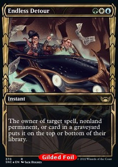 Endless Detour (V.2)⁣ - Streets of New Capenna: Extras⁣ (Rare)⁣ [370]
