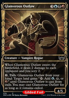 Glamorous Outlaw (V.2)⁣ - Streets of New Capenna: Extras⁣ (Common)⁣ [374]