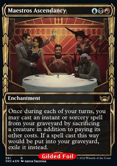 Maestros Ascendancy (V.2)⁣ - Streets of New Capenna: Extras⁣ (Rare)⁣ [381]