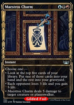 Maestros Charm (V.2)⁣ - Streets of New Capenna: Extras⁣ (Uncommon)⁣ [382]