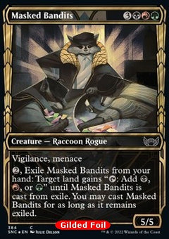 Masked Bandits (V.2)⁣ - Streets of New Capenna: Extras⁣ (Common)⁣ [384]