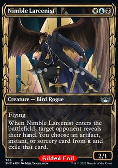 Nimble Larcenist (V.2)⁣ - Streets of New Capenna: Extras⁣ (Uncommon)⁣ [386]
