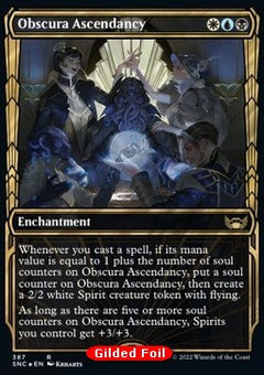 Obscura Ascendancy (V.2)⁣ - Streets of New Capenna: Extras⁣ (Rare)⁣ [387]