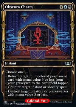 Obscura Charm (V.2)⁣ - Streets of New Capenna: Extras⁣ (Uncommon)⁣ [388]