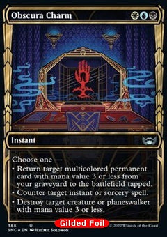 Obscura Charm (V.2)⁣ - Streets of New Capenna: Extras⁣ (Uncommon)⁣ [388]
