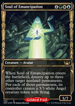 Soul of Emancipation (V.2)⁣ - Streets of New Capenna: Extras⁣ (Rare)⁣ [399]