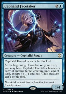 Cephalid Facetaker⁣ - Commander: Streets of New Capenna⁣ (Rare)⁣ [23]
