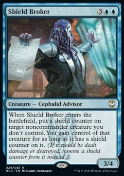 Shield Broker⁣ - Commander: Streets of New Capenna⁣ (Rare)⁣ [29]