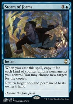 Storm of Forms⁣ - Commander: Streets of New Capenna⁣ (Rare)⁣ [32]