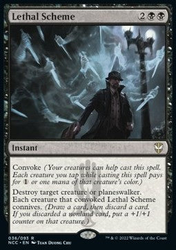 Lethal Scheme⁣ - Commander: Streets of New Capenna⁣ (Rare)⁣ [36]