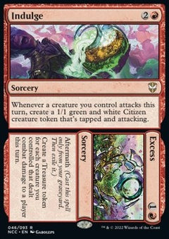 Indulge // Excess⁣ - Commander: Streets of New Capenna⁣ (Rare)⁣ [46]