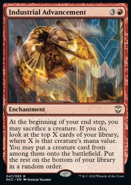 Industrial Advancement⁣ - Commander: Streets of New Capenna⁣ (Rare)⁣ [47]