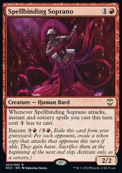 Spellbinding Soprano⁣ - Commander: Streets of New Capenna⁣ (Rare)⁣ [53]