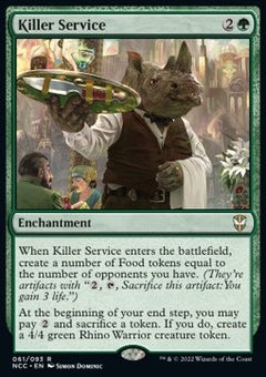 Killer Service⁣ - Commander: Streets of New Capenna⁣ (Rare)⁣ [61]