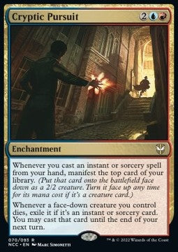 Cryptic Pursuit⁣ - Commander: Streets of New Capenna⁣ (Rare)⁣ [70]