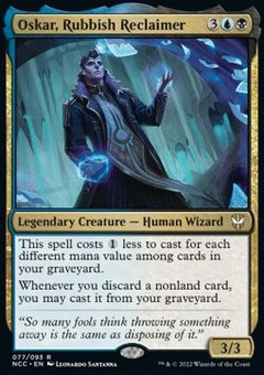Oskar, Rubbish Reclaimer⁣ - Commander: Streets of New Capenna⁣ (Rare)⁣ [77]