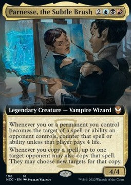 Parnesse, the Subtle Brush⁣ - Commander: Streets of New Capenna: Extras⁣ (Mythic)⁣ [106]