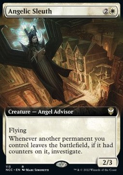 Angelic Sleuth⁣ - Commander: Streets of New Capenna: Extras⁣ (Rare)⁣ [113]