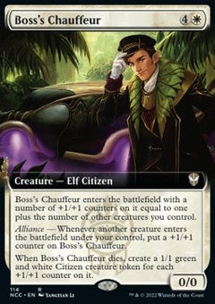 Boss's Chauffeur⁣ - Commander: Streets of New Capenna: Extras⁣ (Rare)⁣ [114]