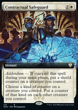 Contractual Safeguard⁣ - Commander: Streets of New Capenna: Extras⁣ (Rare)⁣ [115]