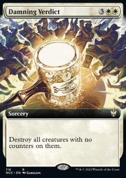 Damning Verdict⁣ - Commander: Streets of New Capenna: Extras⁣ (Rare)⁣ [116]