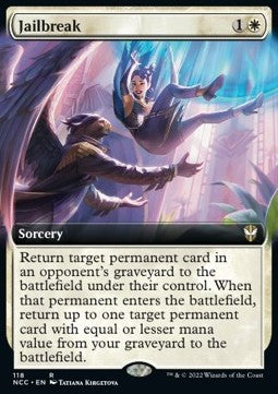 Jailbreak⁣ - Commander: Streets of New Capenna: Extras⁣ (Rare)⁣ [118]