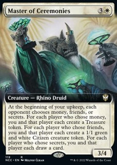Master of Ceremonies⁣ - Commander: Streets of New Capenna: Extras⁣ (Rare)⁣ [119]