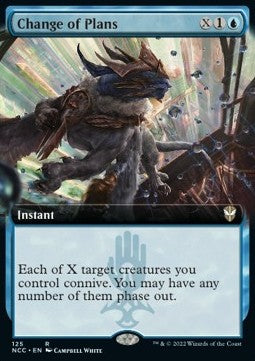 Change of Plans⁣ - Commander: Streets of New Capenna: Extras⁣ (Rare)⁣ [125]