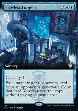 Flawless Forgery⁣ - Commander: Streets of New Capenna: Extras⁣ (Rare)⁣ [127]