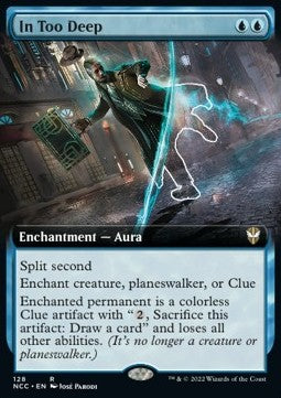 In Too Deep⁣ - Commander: Streets of New Capenna: Extras⁣ (Rare)⁣ [128]