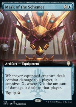 Mask of the Schemer⁣ - Commander: Streets of New Capenna: Extras⁣ (Rare)⁣ [129]