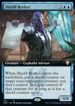 Shield Broker⁣ - Commander: Streets of New Capenna: Extras⁣ (Rare)⁣ [130]