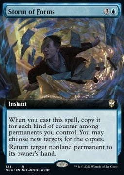 Storm of Forms⁣ - Commander: Streets of New Capenna: Extras⁣ (Rare)⁣ [133]