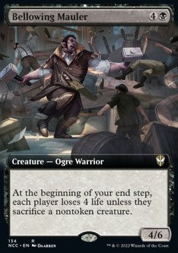Bellowing Mauler⁣ - Commander: Streets of New Capenna: Extras⁣ (Rare)⁣ [134]