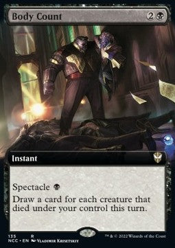 Body Count⁣ - Commander: Streets of New Capenna: Extras⁣ (Rare)⁣ [135]