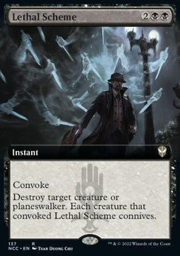 Lethal Scheme⁣ - Commander: Streets of New Capenna: Extras⁣ (Rare)⁣ [137]