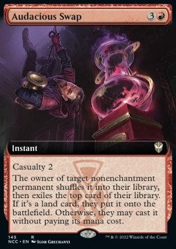 Audacious Swap⁣ - Commander: Streets of New Capenna: Extras⁣ (Rare)⁣ [145]